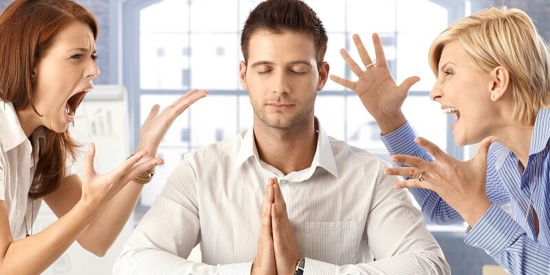 Don't give in to negative emotions